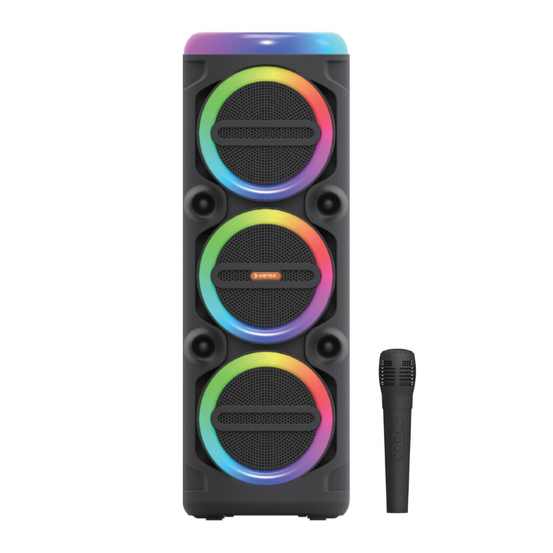 90W Taşınabilir Karaoke Hoparlör görsel 3