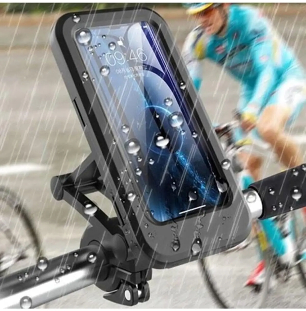 Şu Geçirmez Motosiklet Telefon Tutacağı