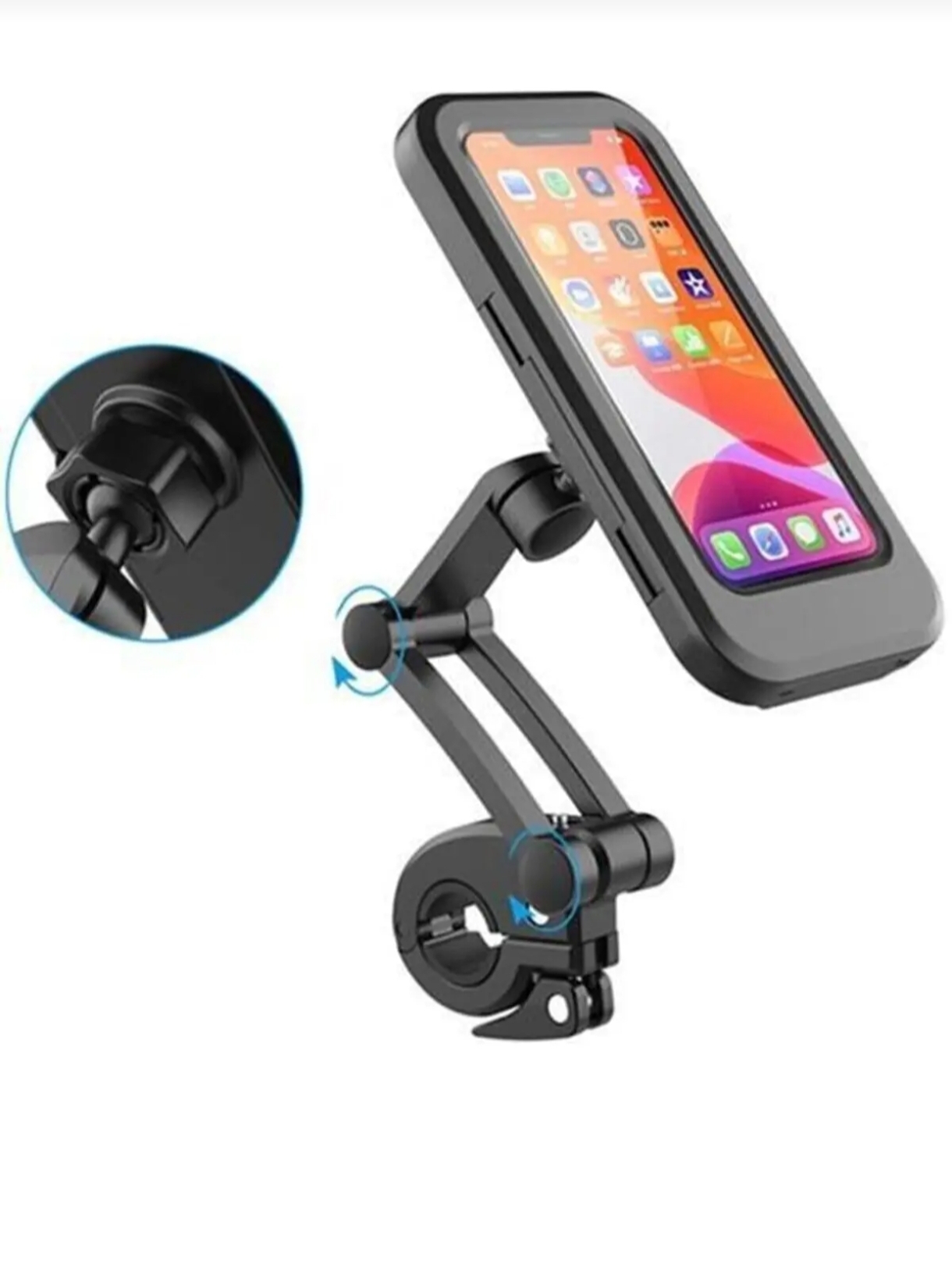Şu Geçirmez Motosiklet Telefon Tutacağı  görsel 5