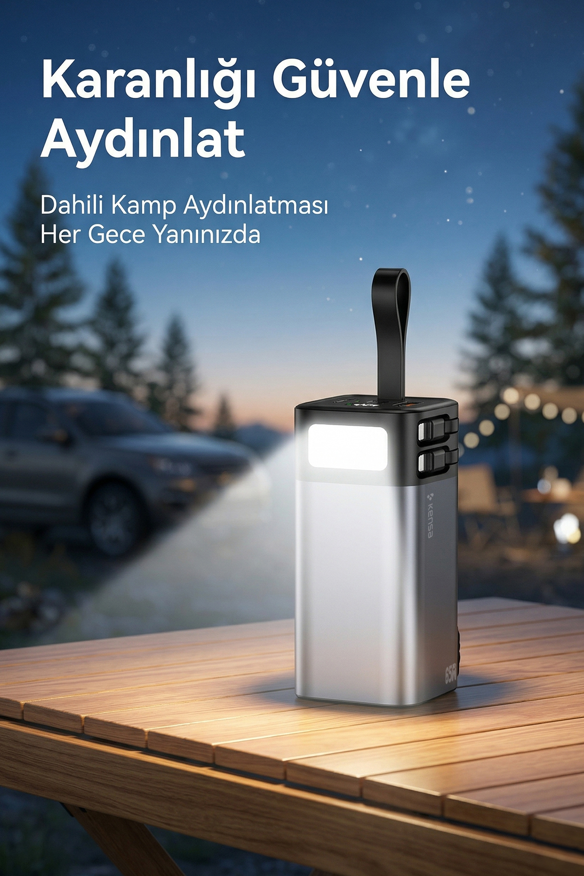 65W Hızlı Şarj Powerbank 20000mAh – DijitalTaşınabilir Şarj Cihazı görsel 8