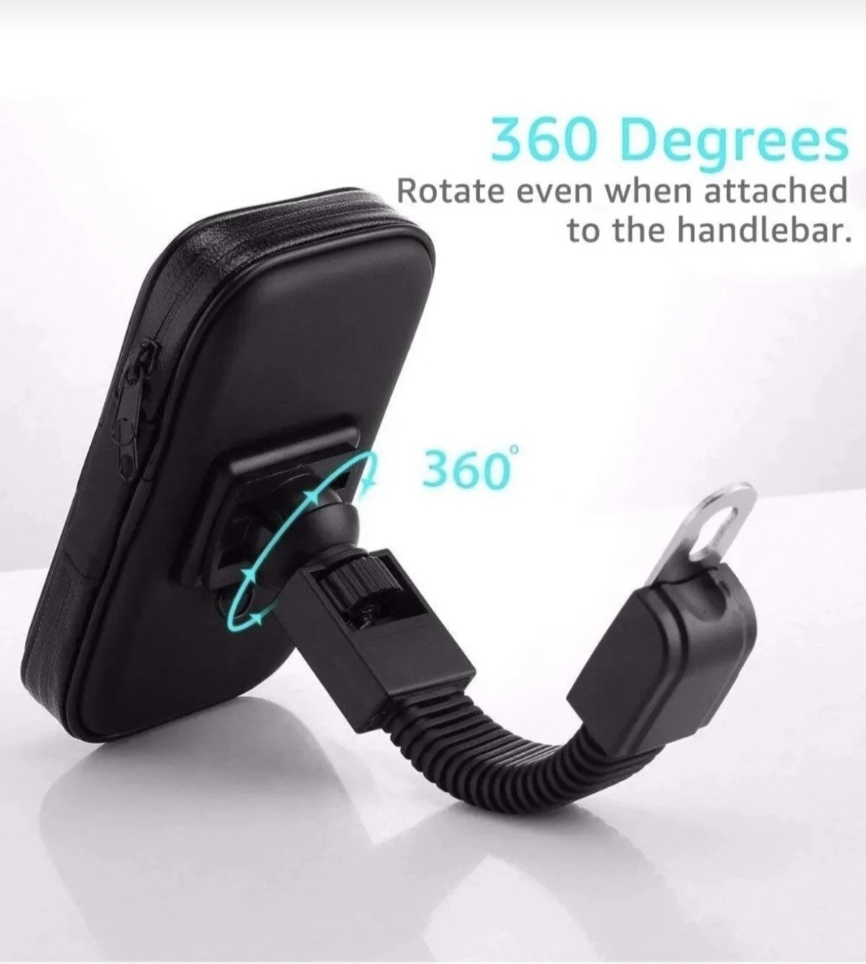 Su Geçirmez Motosiklet Telefon Tutacağı  görsel 2