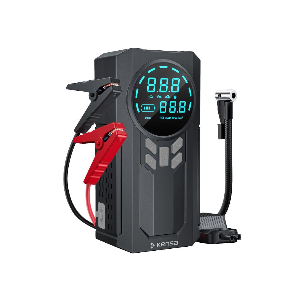 Akü Takviye Cihazı ve Akıllı Hava Pompası 150 PSI - 12.000mAh
